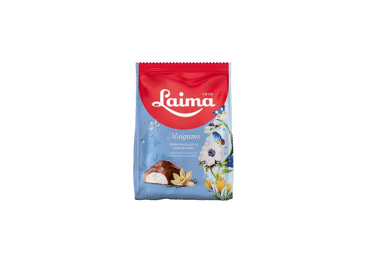 Зефиры LAIMA MAIGUMS в шоколадной глазури, ванильный вкус, 175 г