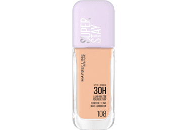 Maybelline New York Super Stay Lumi Matte makiažo pagrindas, 108
