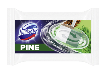 WC valiklio-gaiviklio papildymas DOMESTOS PINE, 35 g