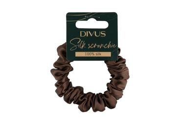 Šilkinė gumelė, DIVUS, mini, ruda, 1vnt.