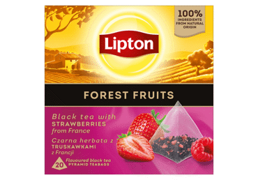 Juodoji arbata LIPTON RED FRUIT, 30 g