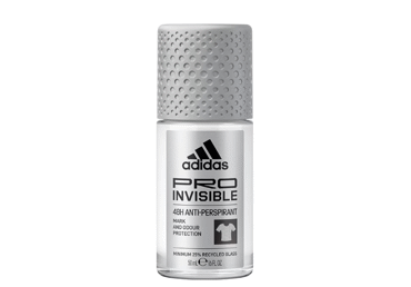 Men's roll-on deodorant ADIDAS PRO INVISIBLE, 50 ml