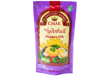 Mayonnaise KARALIŠKAS SKONIS, 50% fat, 160 g