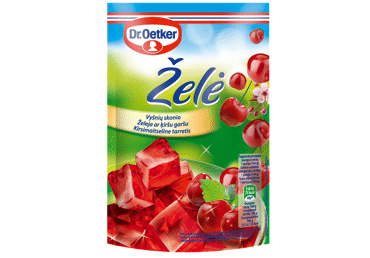 Želė DR. OETKER, vyšnių skonio, 72 g