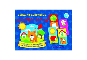 Knyga DAIKTAI IR ŽODŽIAI. PAMOKĖLĖS MAŽYLIAMS, 1 vnt.