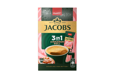 Instant coffee drink JACOBS 3 IN 1 CINNAMON ROLL, 268.8 g
