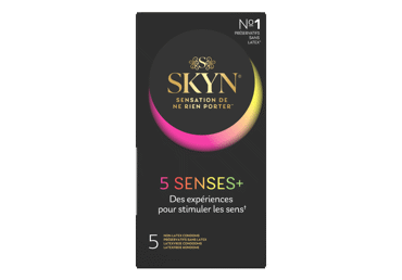Prezervatyvai SKYN 5 SENSES, 5 vnt.