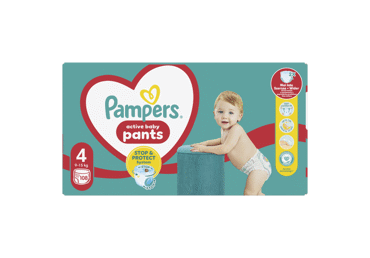 Sauskelnės-kelnaitės PAMPERS Pants, Mega Pack, 4 dydis, 108 vnt.