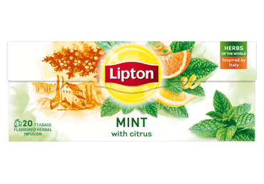 Žolelių arbata LIPTON CITRUS MINT, 26 g