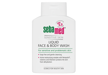 Face and body wash SEBAMED SENSITIVE SKIN, 200 ml