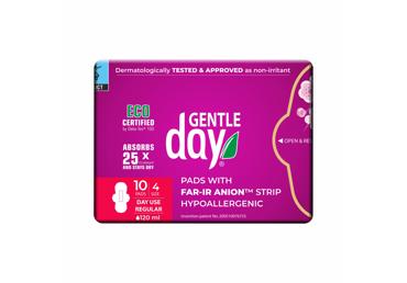Higieniniai paketai GENTLE DAY USE (dieniniai), 10 vnt.