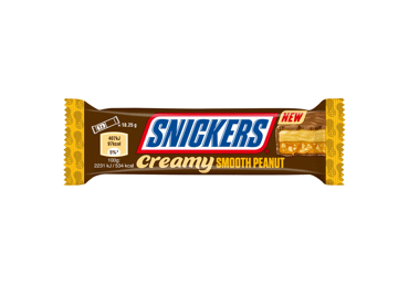 Шоколадный батончик SNICKERS CREAMY PEANUT, 36.5 г