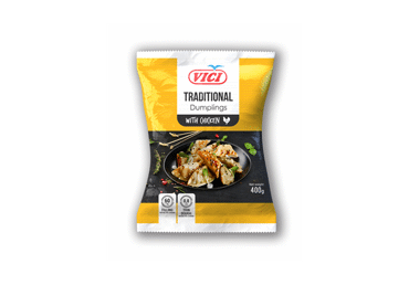 Šaldyti koldūnai VIČI TRADITIONAL STYLE su vištiena, 400 g