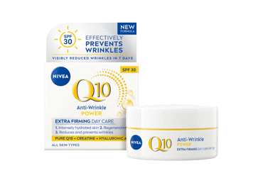 Dieninis veido kremas NIVEA Q10 SPF30, 50 ml