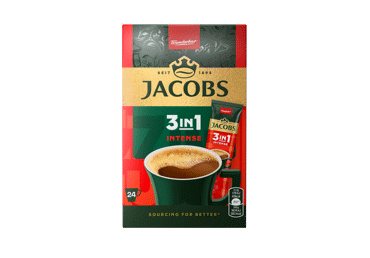 Instant coffee drink JACOBS 3IN1 INTENSE, 266.4 g