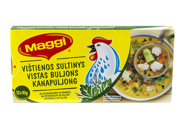 Chicken broth MAGGI with dill and parsley (12 x 10 g), 120 g