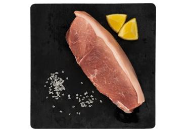 LIETUVIŠKAS kiaulienos kumpis su oda, atšaldytas, 1 kg