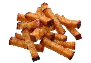 Kepintos duonos juostelės su česnakais, 1 kg