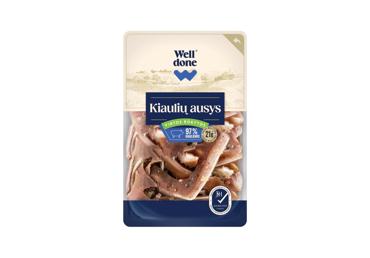 Boiled smoked pig ears WELL DONE, unclassified, 200 g