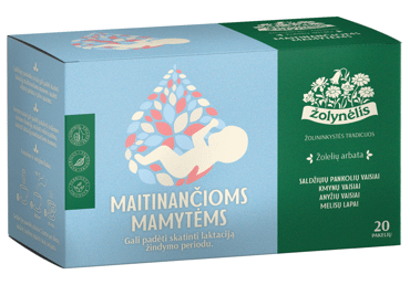 Žolelių arbata ŽOLYNĖLIS MAITINANČIOMS MAMYTĖMS, 20 x 1.5 g, 30 g