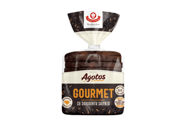 Juoda AGOTOS GOURMET duona su skrudintu salyklu, 290 g