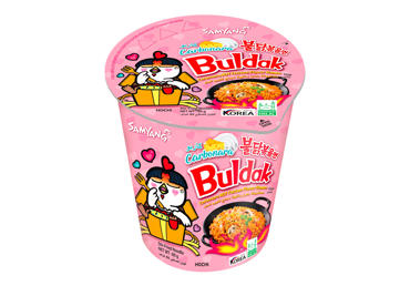 Instant noodles SAMYANG BULDAK CARBONARA, 80 g