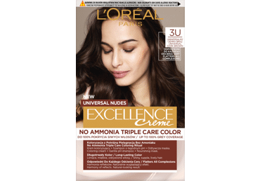 Краска для волос L'Oréal Paris Excellence Универсальные Нюды ТЕМНЫЙ КОРИЧНЕВЫЙ 3U