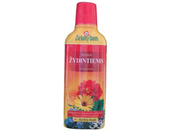 Žydinčių gėlių trąšos ZIELONY DOM, 300 ml	