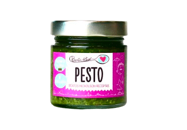 Bazilikų padažas salotoms PESTO BEATOS VIRTUVĖ, 212 ml