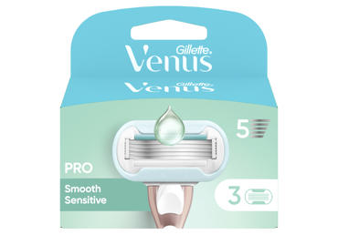 Razor heads VENUS Extra Smooth Sensitive, 3 pcs.