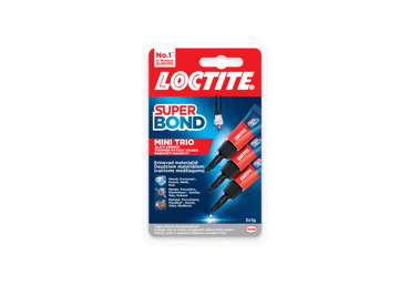 Klijai LOCTITE SUPER BOND MINI TRIO, 3 g