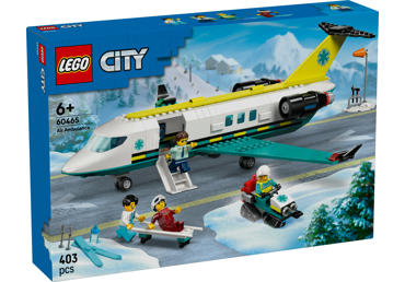 Konstruktorius GREITOSIOS PAGALBOS LĖKTUVAS LEGO 60465, 1 vnt.