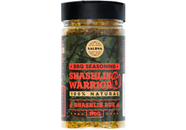 Смесь специй для шашлыка BBQ SHASHLIK WARRIOR, 170 г
