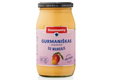 Майонез DAUMANTŲ с манго, 50% жира, 400 г