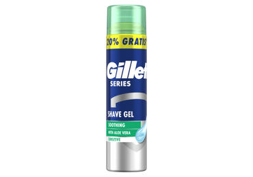 Vyriškas skutimosi gelis GILLETTE SOOTHING, 240 ml
