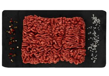 Šviežia smulkinta jautiena, riebumas ne didesnis kaip 15 %, 1 kg