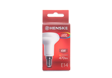 LED lemputė HENSKE, R50, E14, 6 W, 510 lm, 1 vnt.