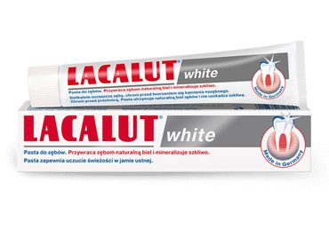 Toothpaste LACALUT WHITE, 75ml