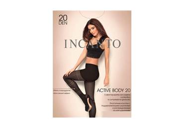 Moteriškos pėdkelnės INCANTO ACTIVE BODY 20, 5 dydis, 1 vnt.