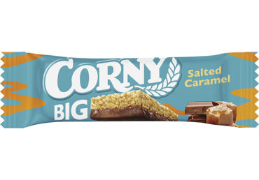 Sūdytos karamelės skonio javainių batonėlis CORNY BIG, 40 g