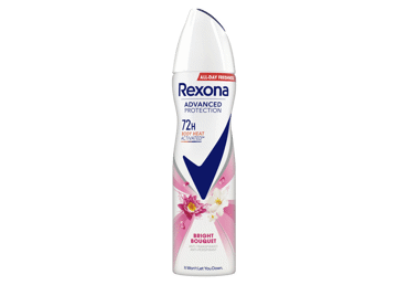 Moteriškas purškiamasis antiperspirantas REXONA ADV.P.I.B&B, 150 ml