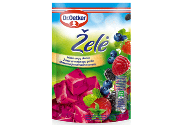 Želė DR. OETKER, miško uogų skonio, 72 g