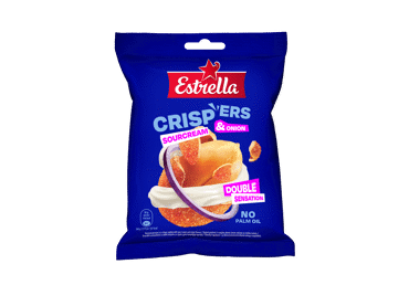 Арахис в оболочке ESTRELLA CRISPERS, со вкусом сметаны и лука, 140 г