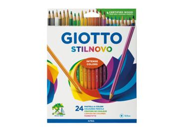 Spalvoti pieštukai, Stilnovo, (24vnt)
