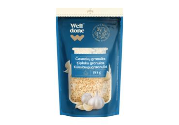 Česnakų granulės WELL DONE, 60 g
