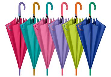 Ilgas automatinis skėtis PERLETTI, 61/8, skirtingos spalvos