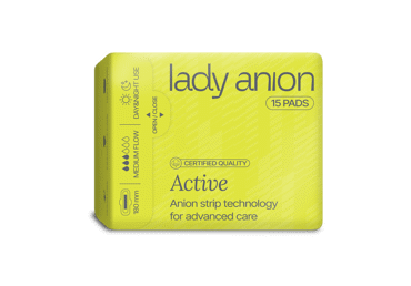 Higieniniai paketai LADY ANION, 15 vnt.