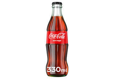 Gazuotas gėrimas COCA COLA ZERO, 330 ml