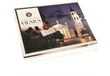 Saldainių rinkinys PERGALĖ VILNIUS, 348 g