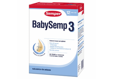 Молочная смесь SEMPER BABYSEMP3, с 12 месяцев, 800 г